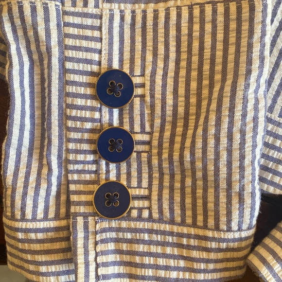 Seersucker blazer - Picture 4 of 5